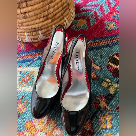 Bebe Slingback Heels - Picture 3 of 8